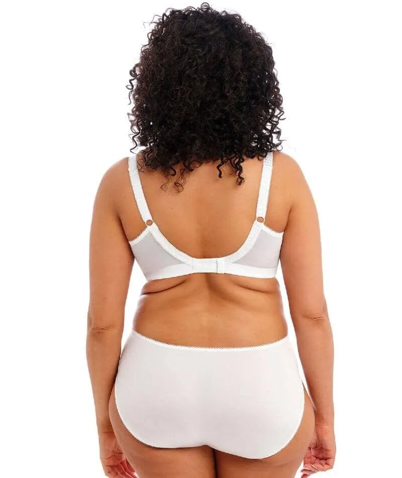 Elomi Cate Soft Cup Wire-Free Bra - White