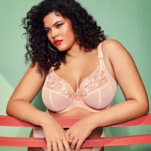 Elomi Himari Plunge Bra | Peach Whisper