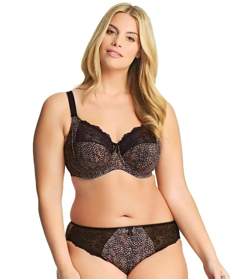 Elomi Morgan Underwired Bra - Ebony
