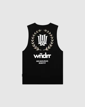 EMPEROR MUSCLE TOP - BLACK