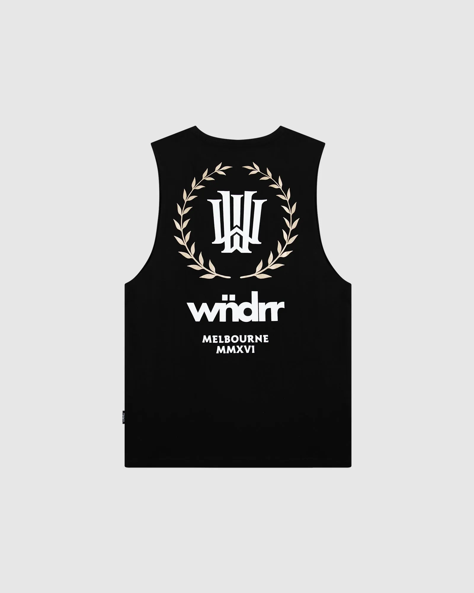 EMPEROR MUSCLE TOP - BLACK
