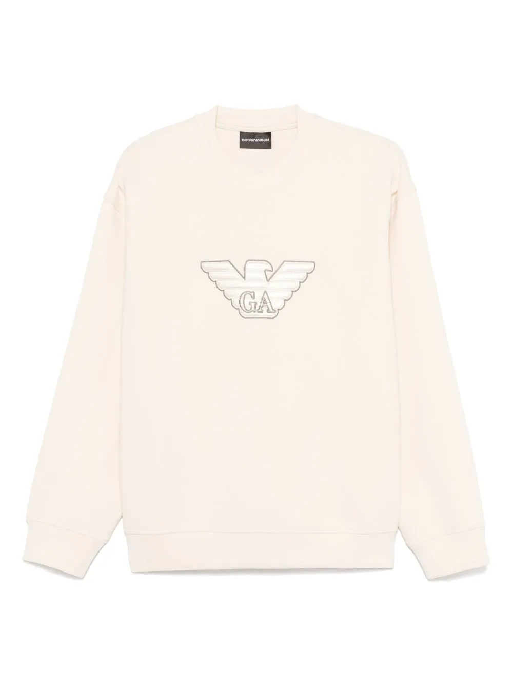 Emporio armani logo bomulls tröja