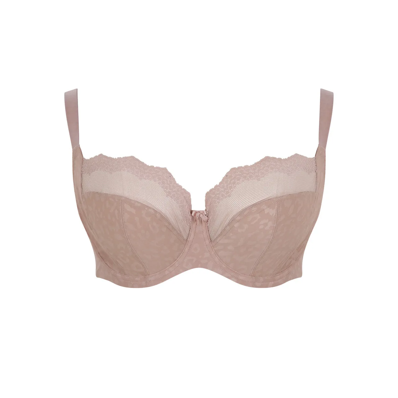Esme Balcony Bra In Mocha Animal - Sculptresse