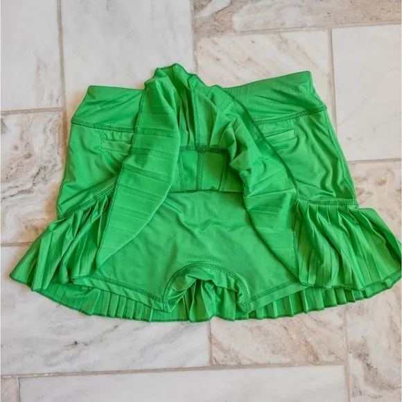 EUC | JoFit Knife Pleat Skort 14.5” | Vivid Green | Size:XS 🎾⛳️