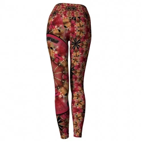 Exultation - Masquerade Yoga Leggings