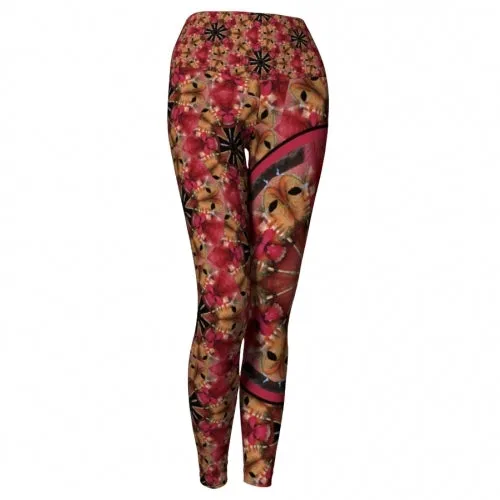 Exultation - Masquerade Yoga Leggings
