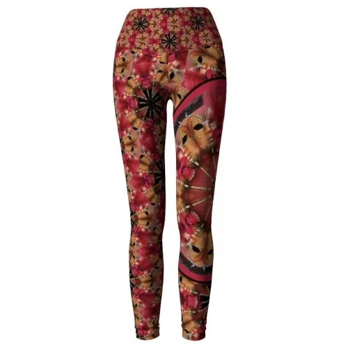 Exultation - Masquerade Yoga Leggings