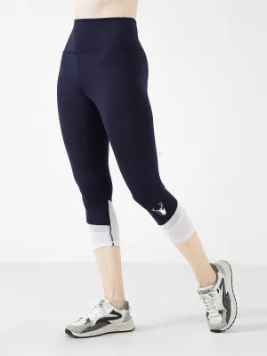 Fairway Capri Legging in Navy Blue