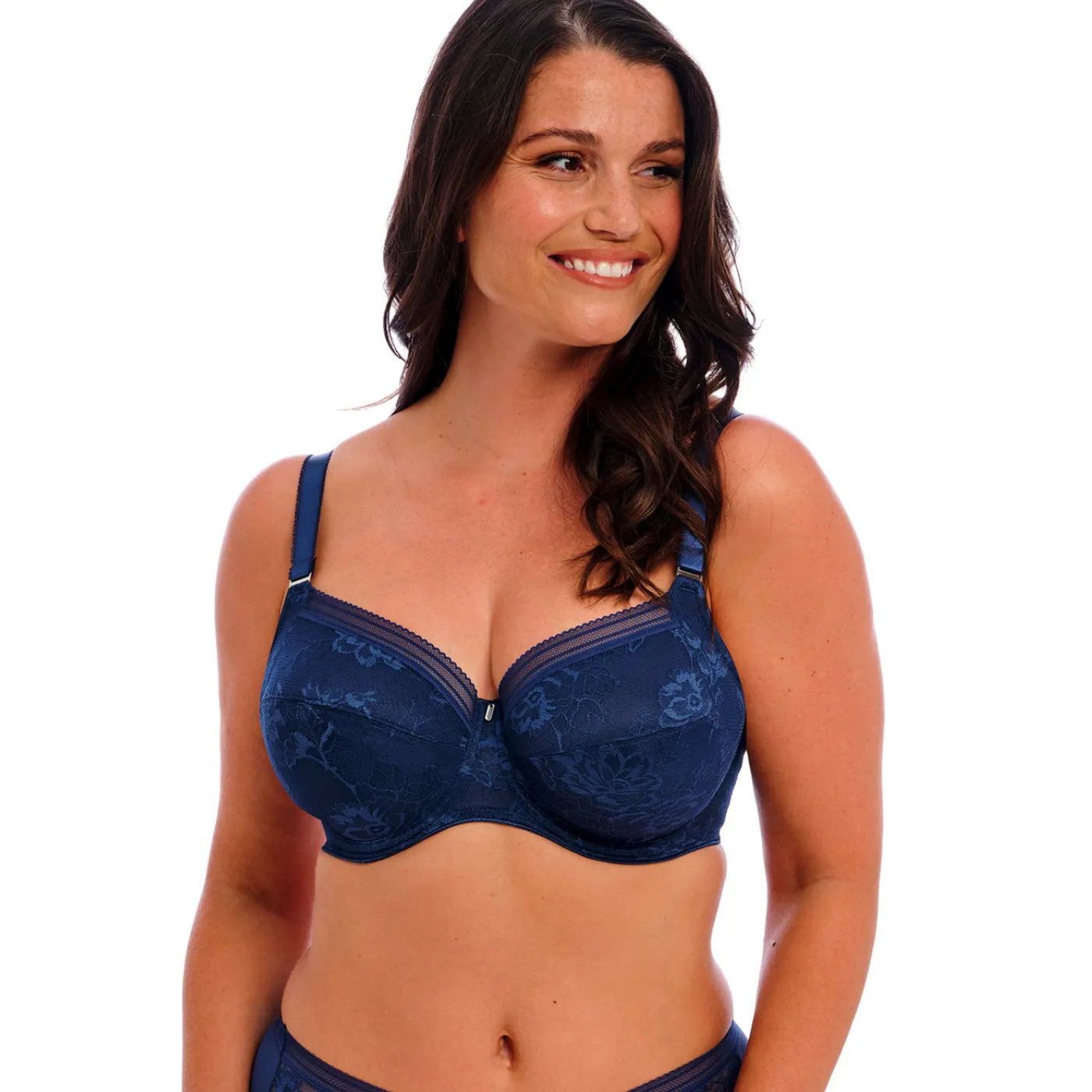 Fantasie Fusion Lace Support Bra | Navy