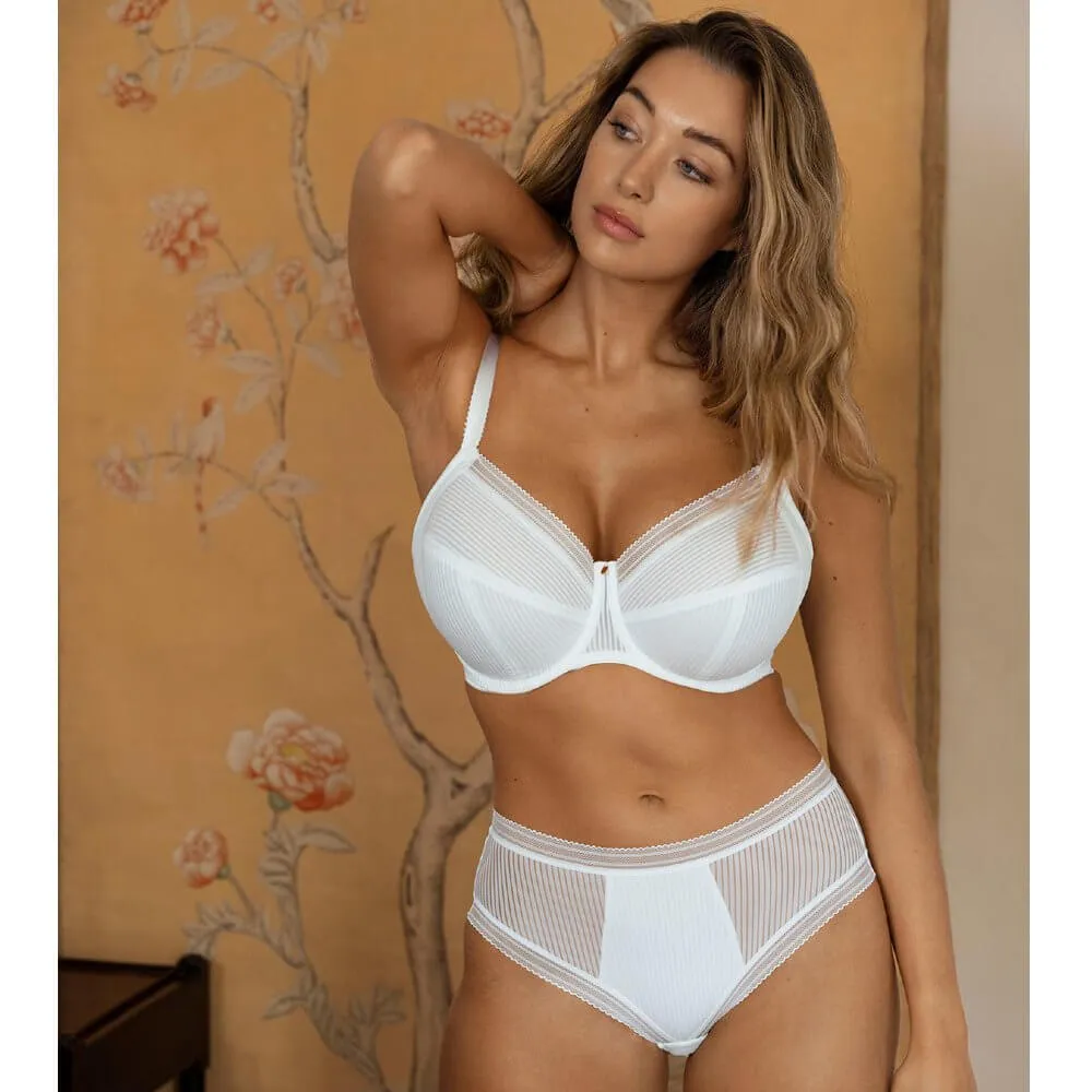 Fantasie Fusion Underwired Full Cup Side Support Bra - White