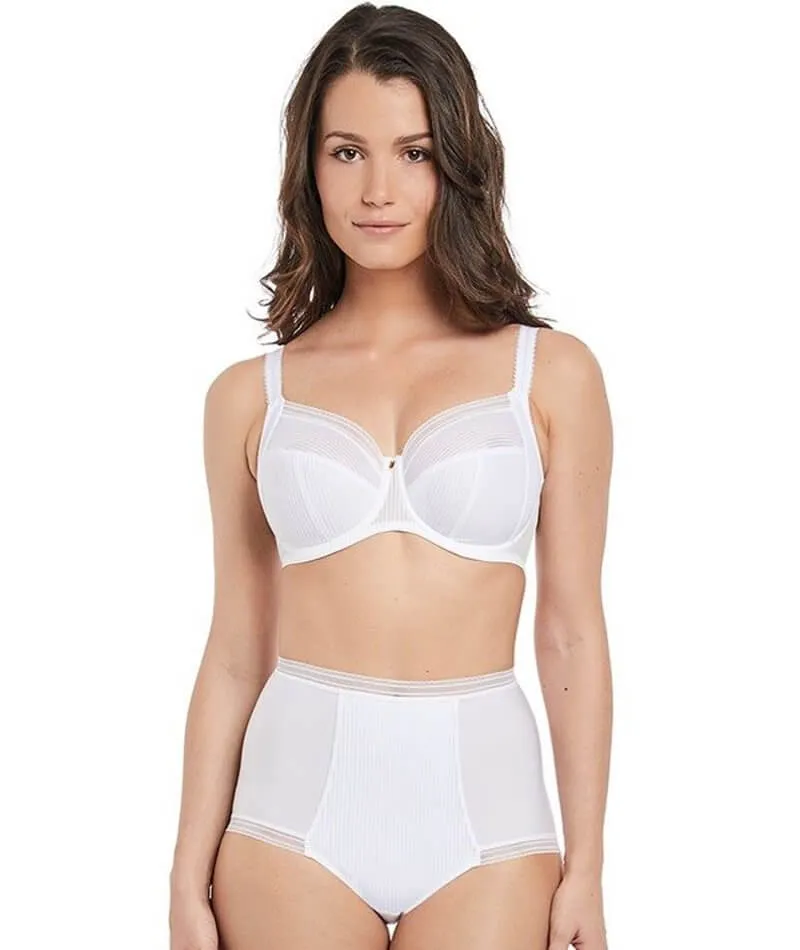 Fantasie Fusion Underwired Full Cup Side Support Bra - White