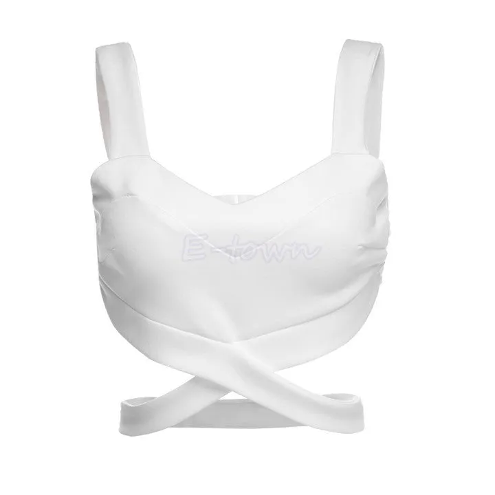 Fashion Crop Top Women Bralet Black Bra Cropped feminino Bustier Bra slim Fitting Summer Tank Tops Corset Clubwear