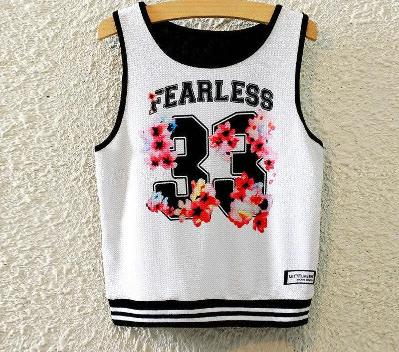 Fashion Women Sleeveless Sky Print Crop Top Cropped Tops Casual Top Fitness Women Vest Tank Tops