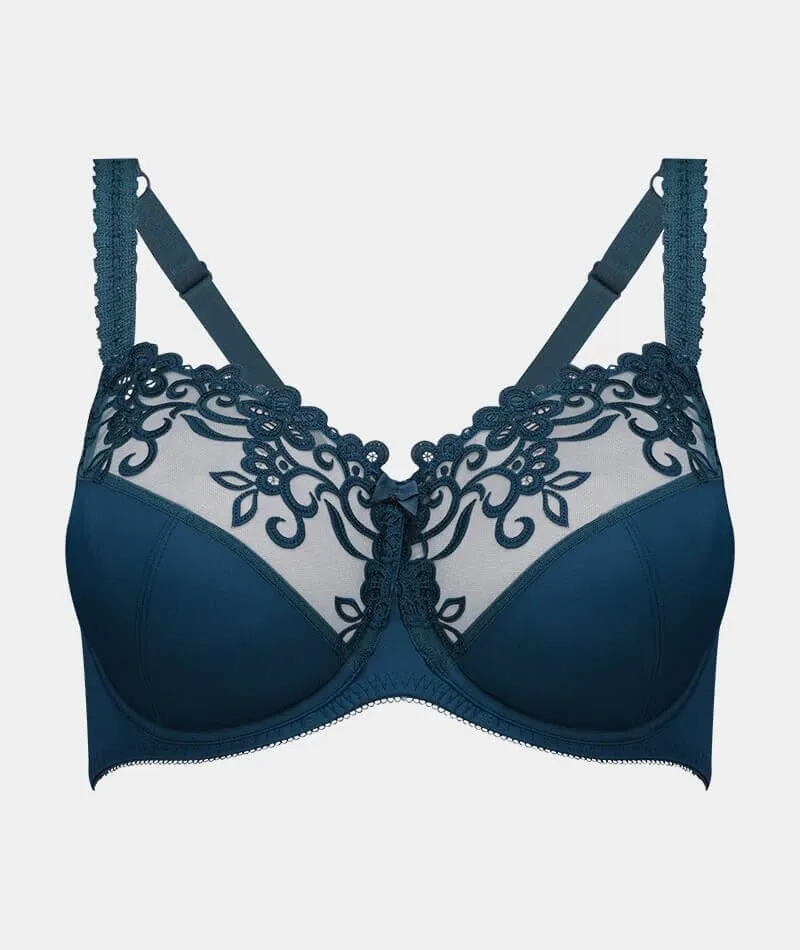 Fayreform Coral Underwire Bra - Reflecting Pond
