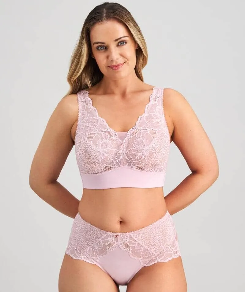 Fayreform Midnight Express Wire-Free Bra - Winsome Orchid