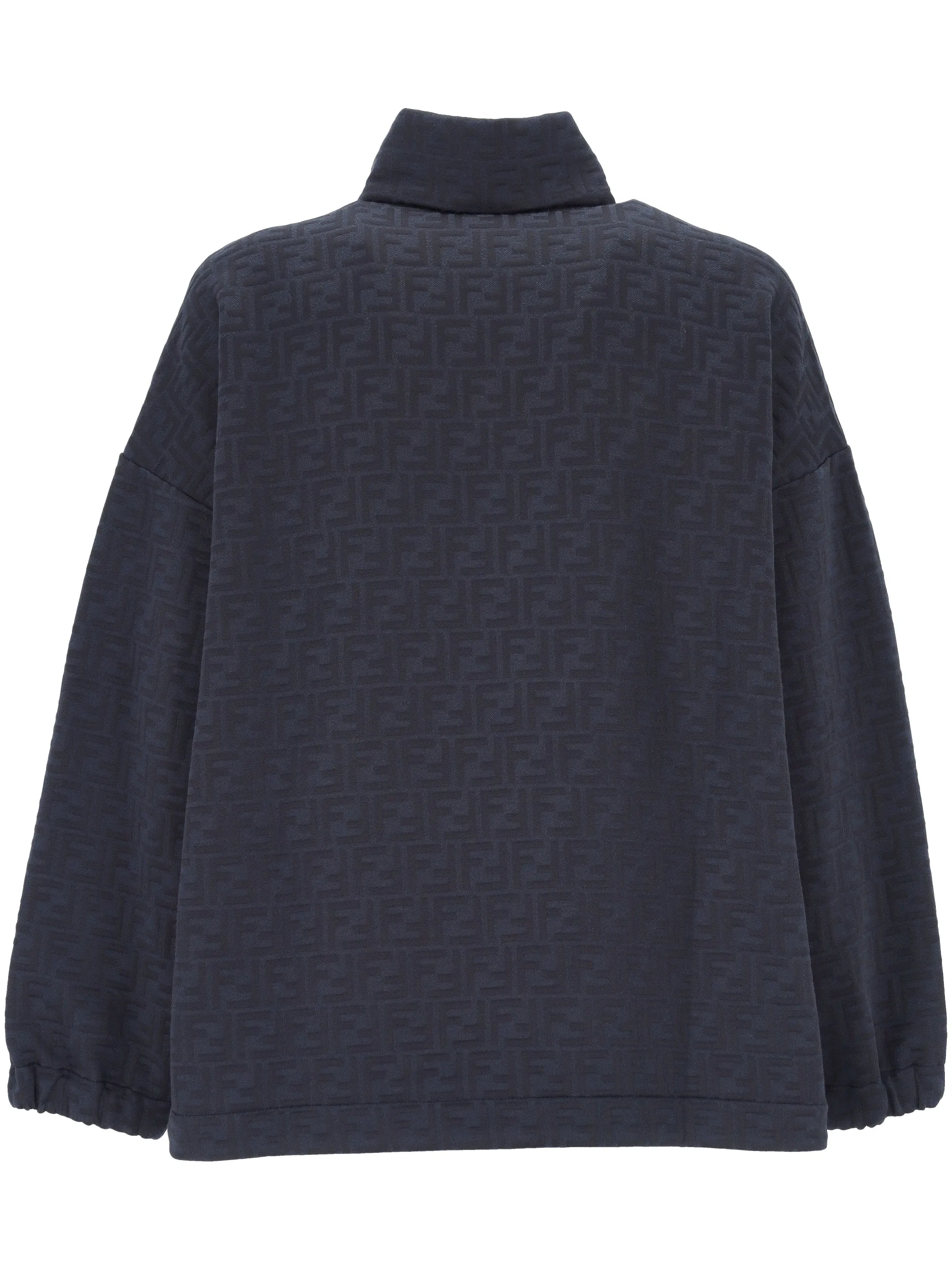 Fendi Navy FF Motif Jacket