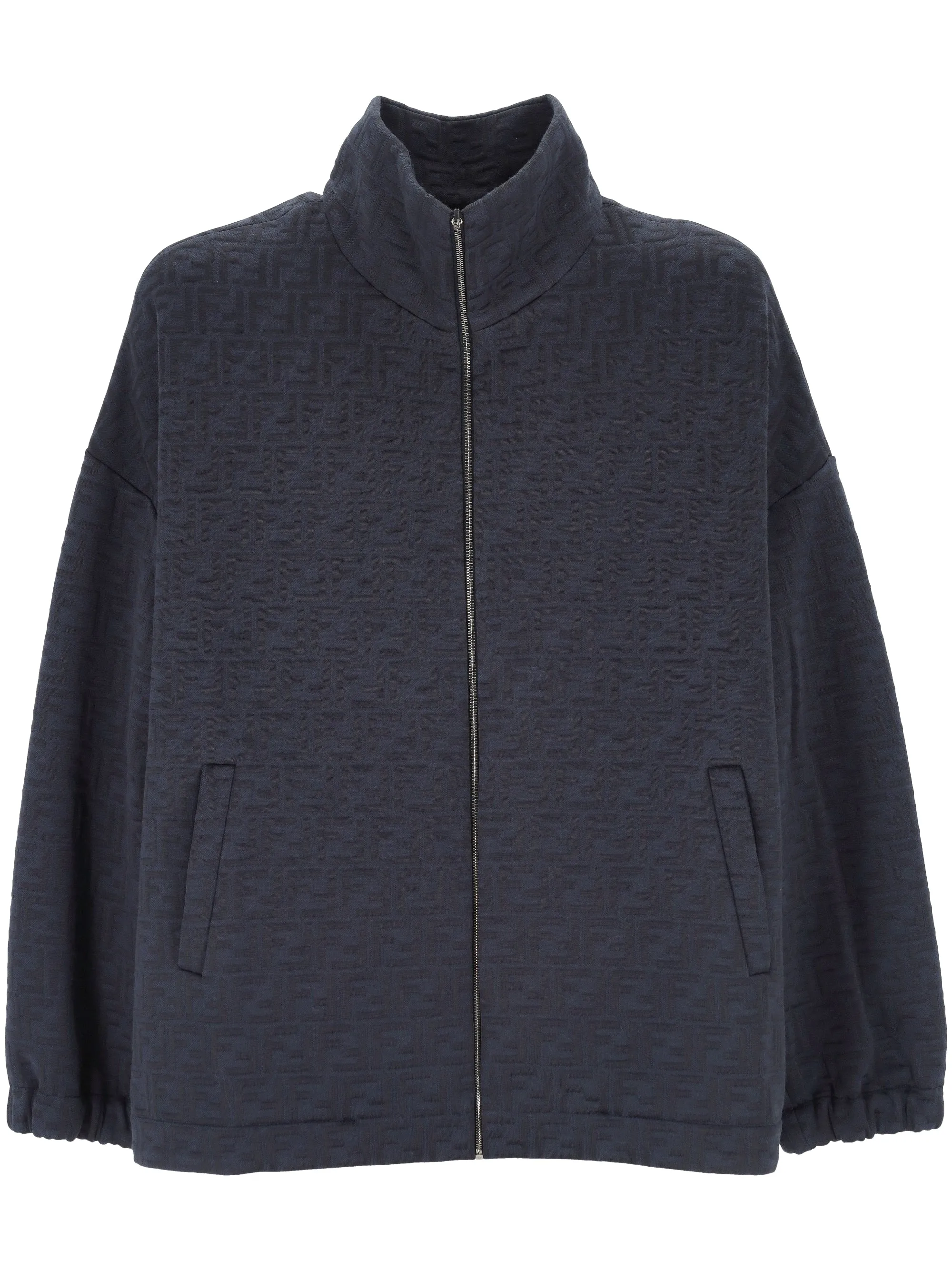 Fendi Navy FF Motif Jacket