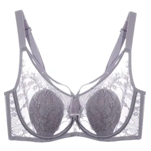 Filhot™ Lace Soft Wired Bra Up to DDD Cup