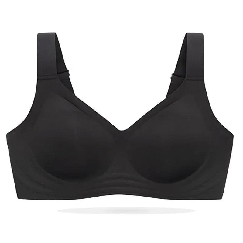 Filhot™ Lycra® V-Neck Push Up Seamless Bra Up To DDD