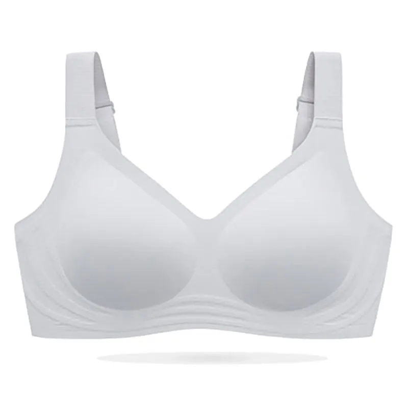 Filhot™ Lycra® V-Neck Push Up Seamless Bra Up To DDD