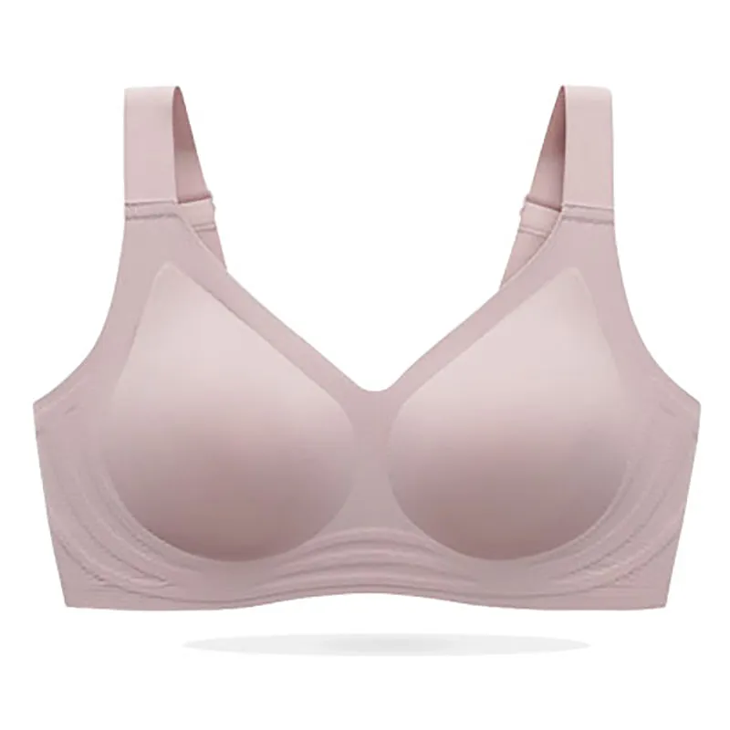 Filhot™ Lycra® V-Neck Push Up Seamless Bra Up To DDD
