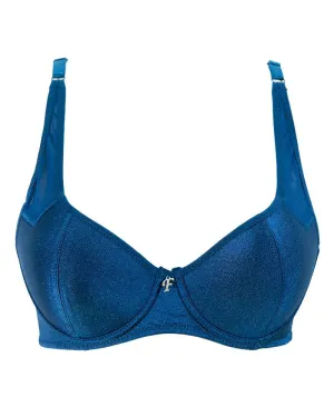 Firozi Fancy Flourish Bra - Single Padded Underwired Bra - FL2031