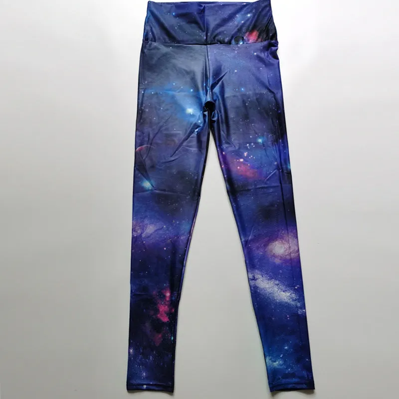 Fitness High Elastic Sports Leggings trendy Training Abstract Ink Pattern High Waist Yoga Leggings