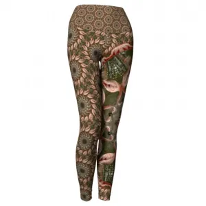 Flamingo Fantasy - Zoo Yoga Leggings