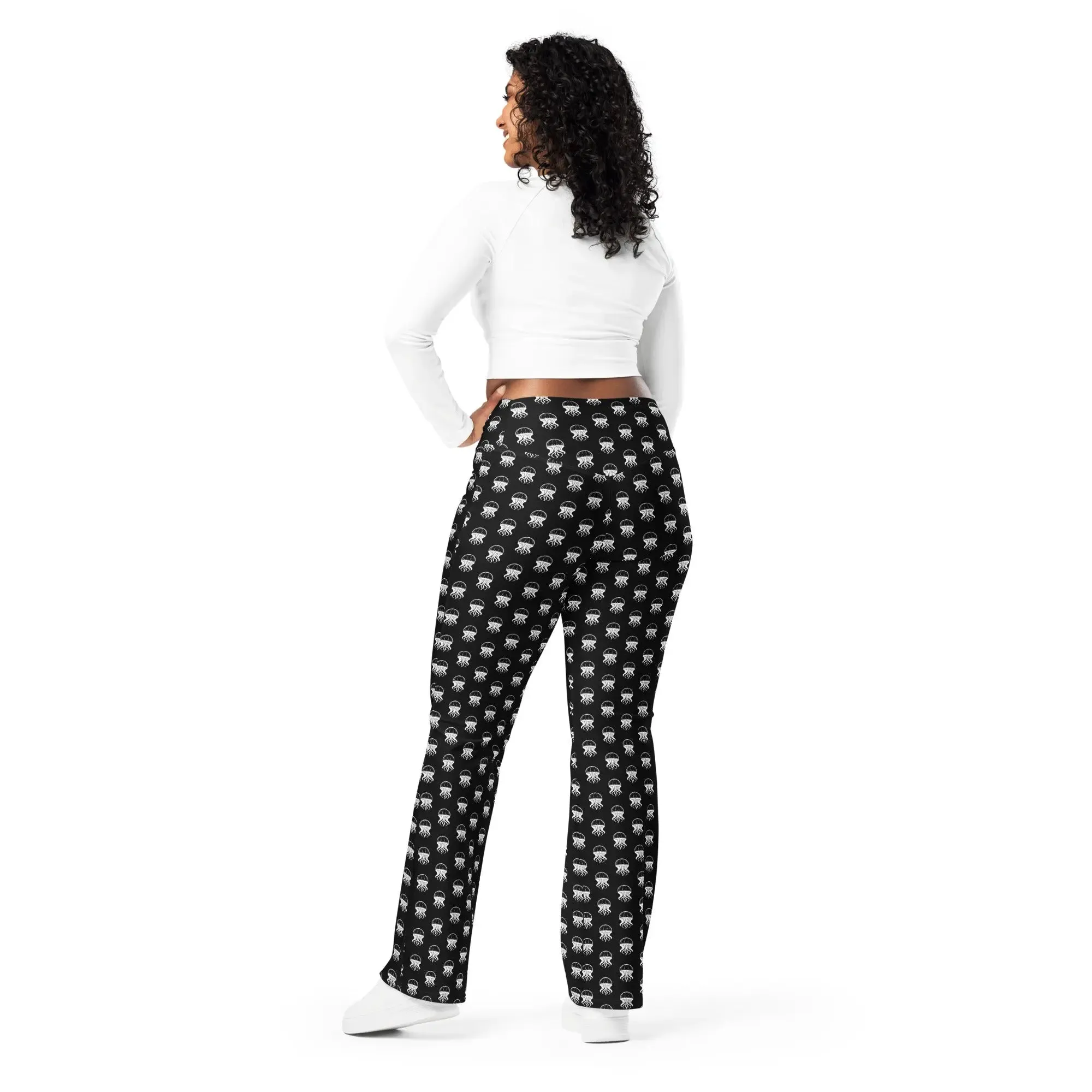 Flare Leggings Jellyfish Invaders