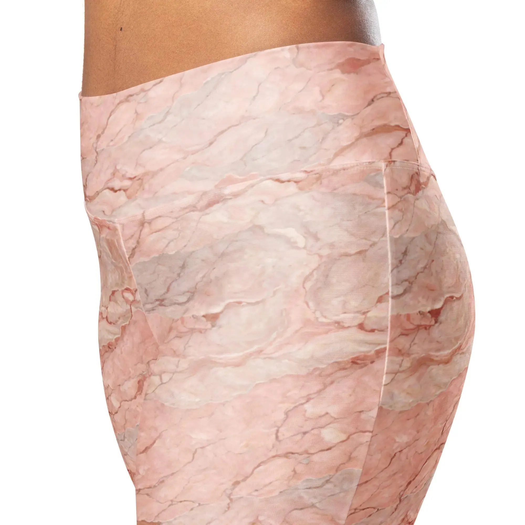 Flare Leggings Rosa Antica