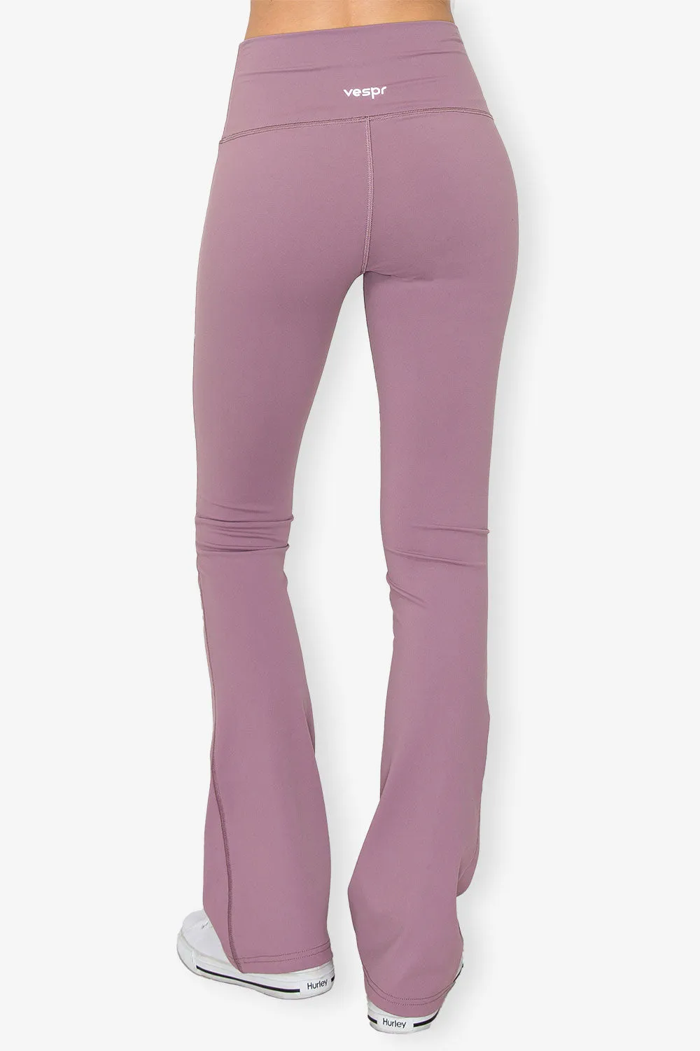 Flare Leggings - Ube Lavender
