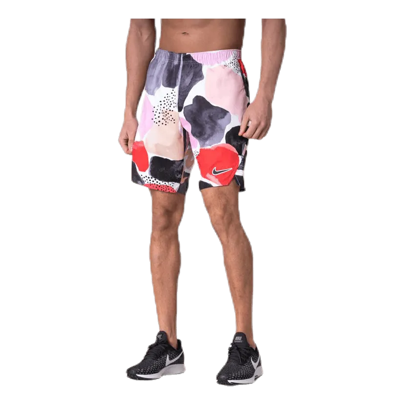 Flex Ace Printed Short White/Black
