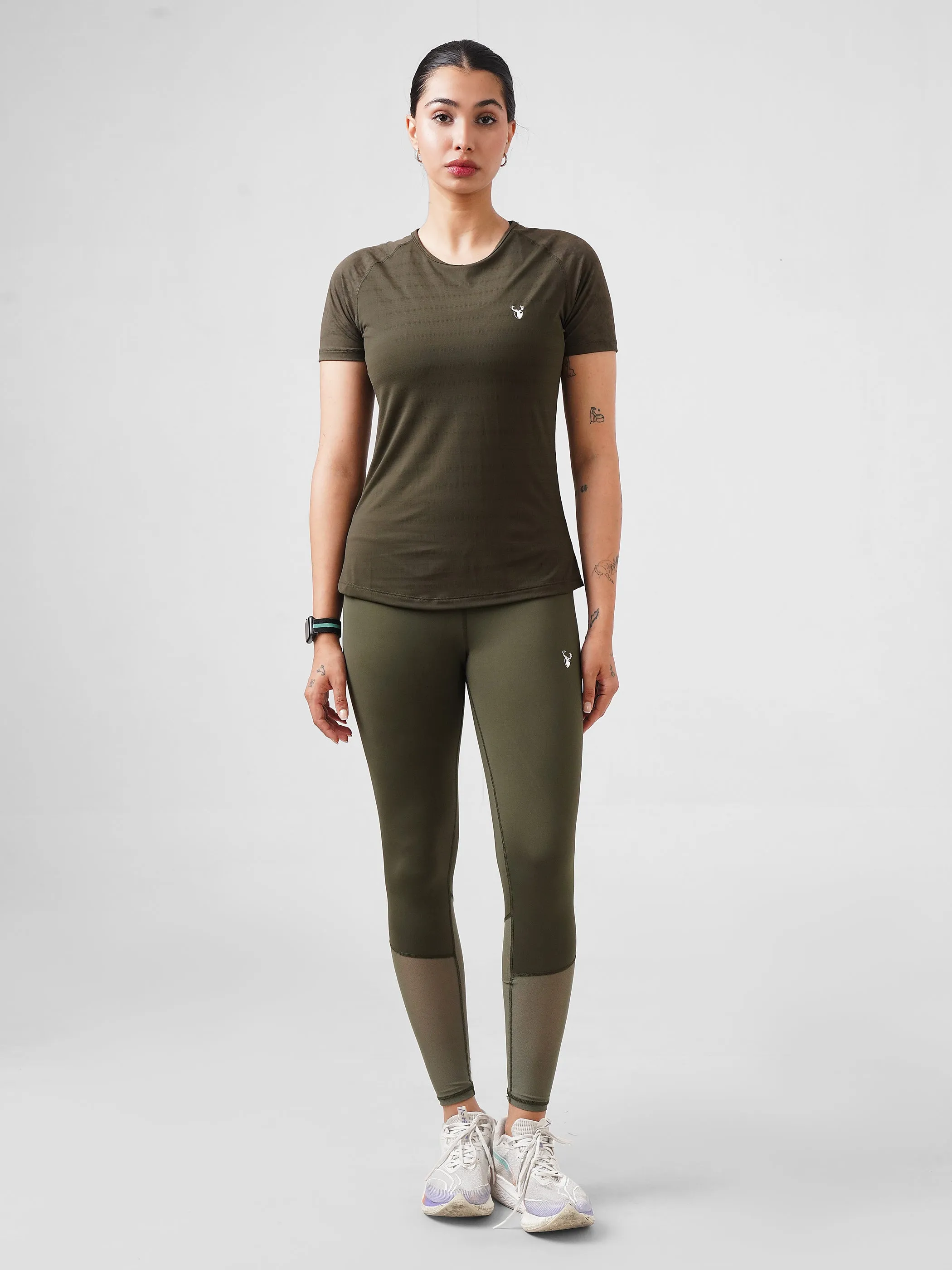 Flex AIR Legging V2.0 in Olive Green