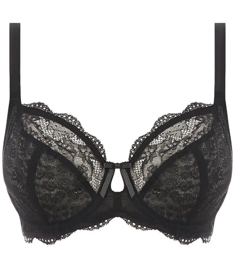 Freya Fancies Underwire Plunge Bra - Black