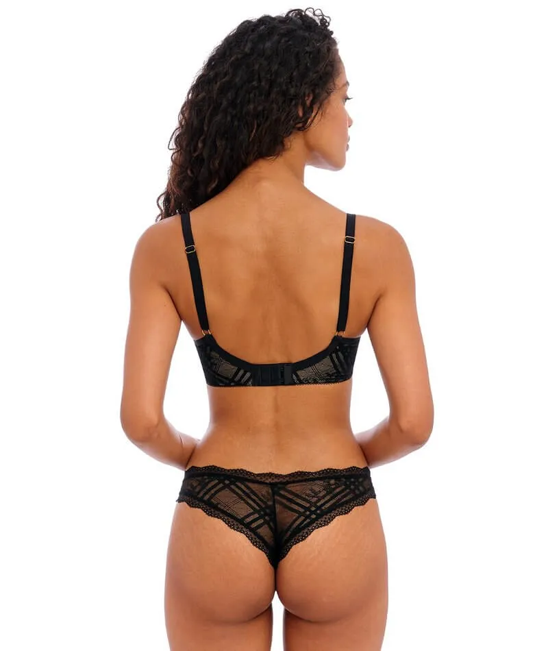 Freya Fatale Underwired Plunge Bra - Noir
