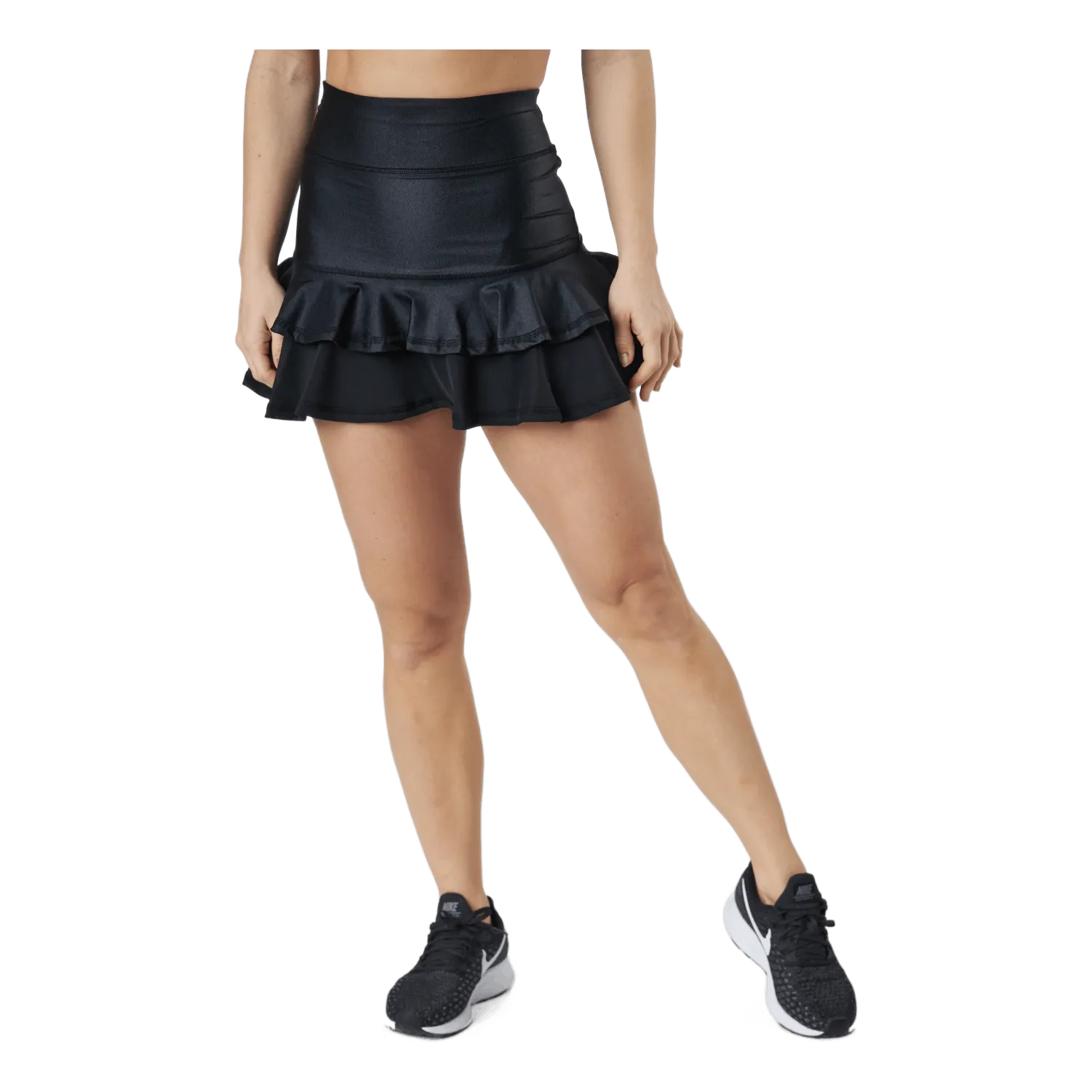 Frida Frill Skirt Black