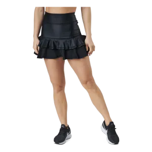 Frida Frill Skirt Black