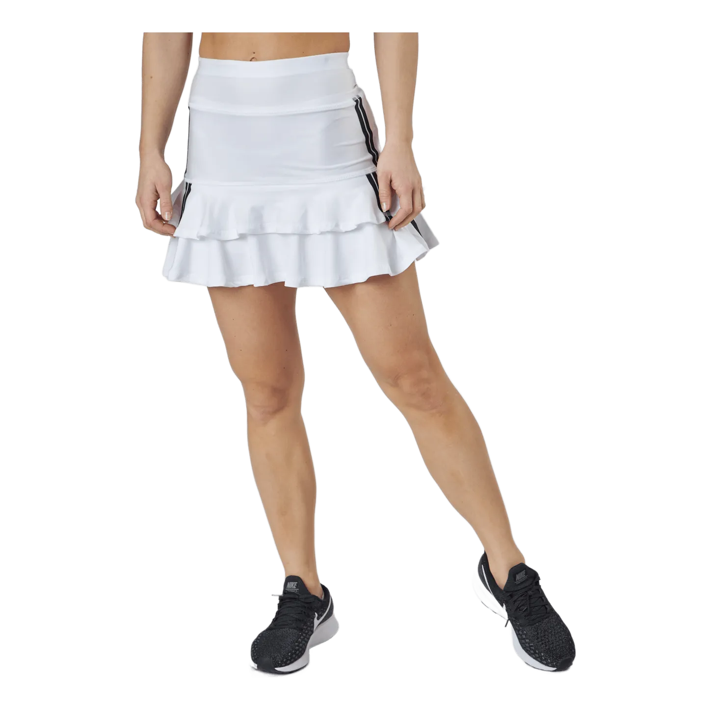 Frida Frill Skirt White