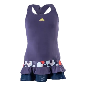 Frill Dress Purple