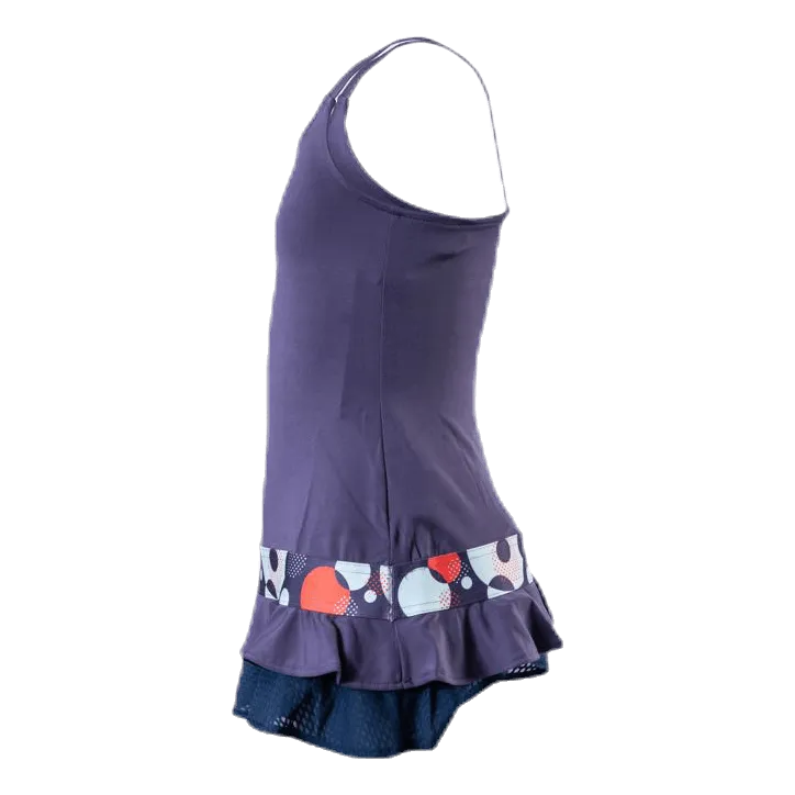 Frill Dress Purple