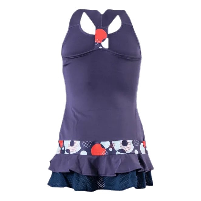 Frill Dress Purple