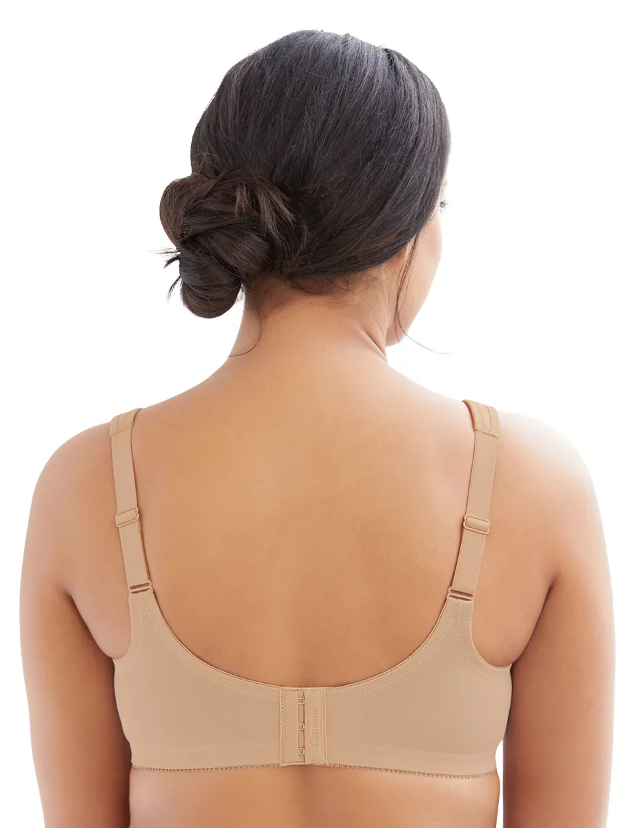 Glamorise Bra 1003 - Seamless Minimizer Support - Beige