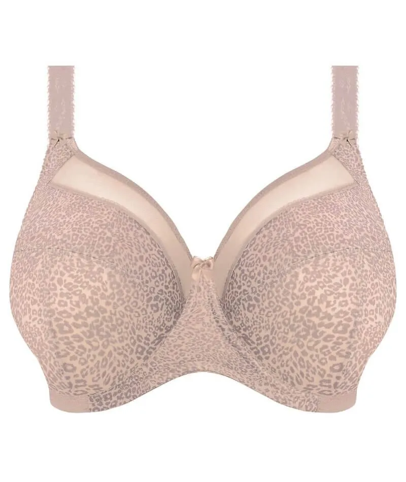 Goddess Kayla Underwired Banded Bra - Taupe Leo