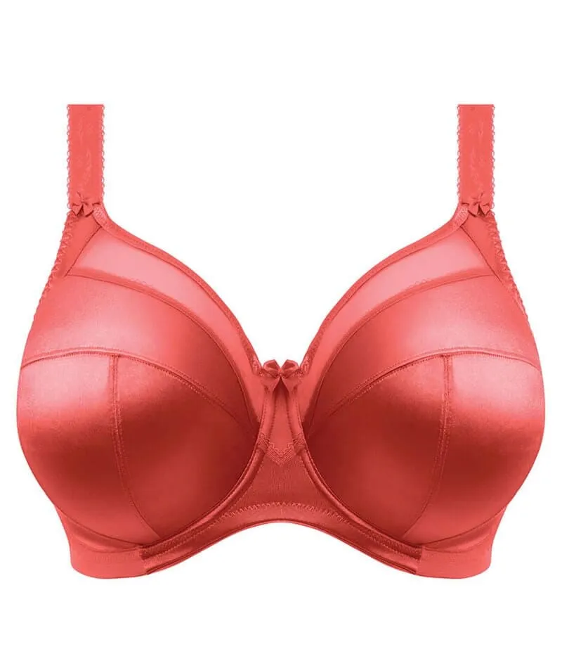 Goddess Keira Underwired Banded Bra - Mineral Red