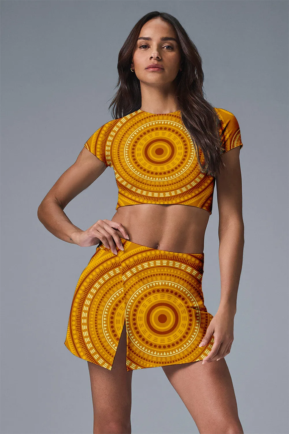Golden Rhythm Activewear Set