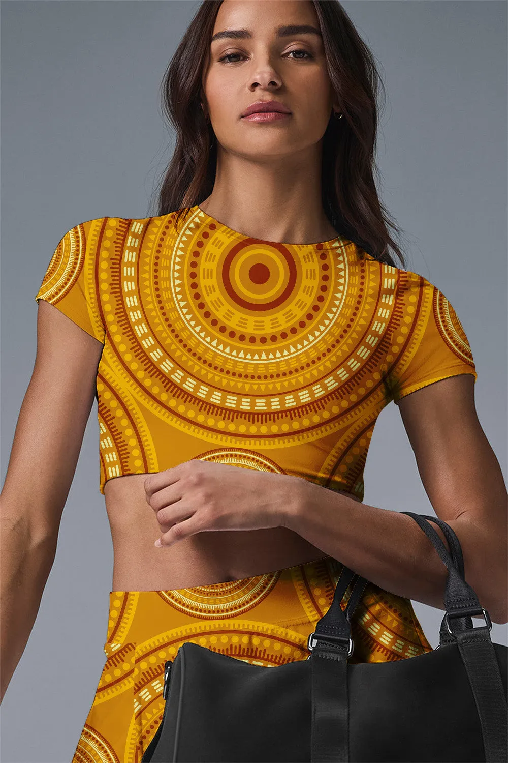 Golden Rhythm Activewear Set