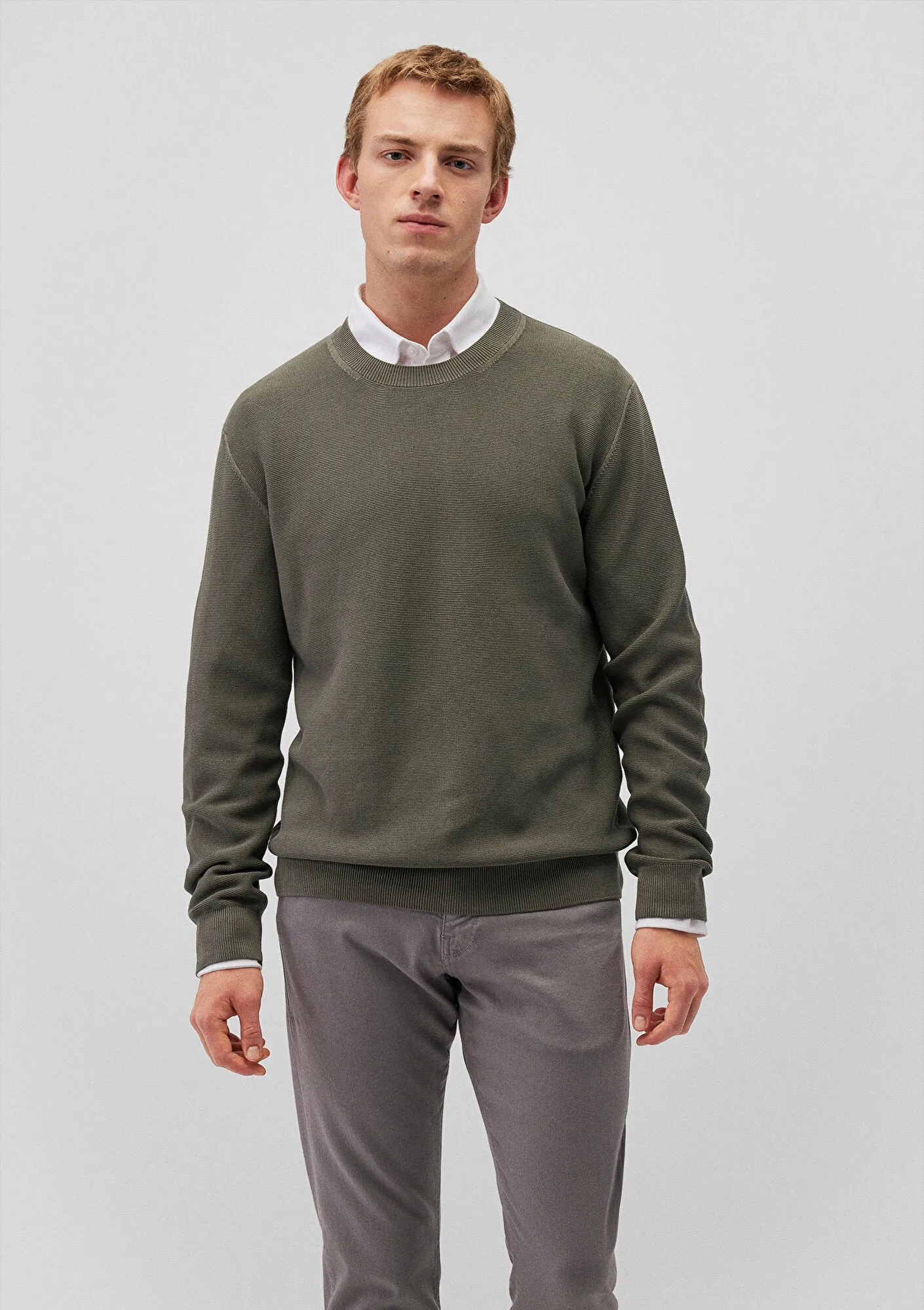Green Crewneck Sweater