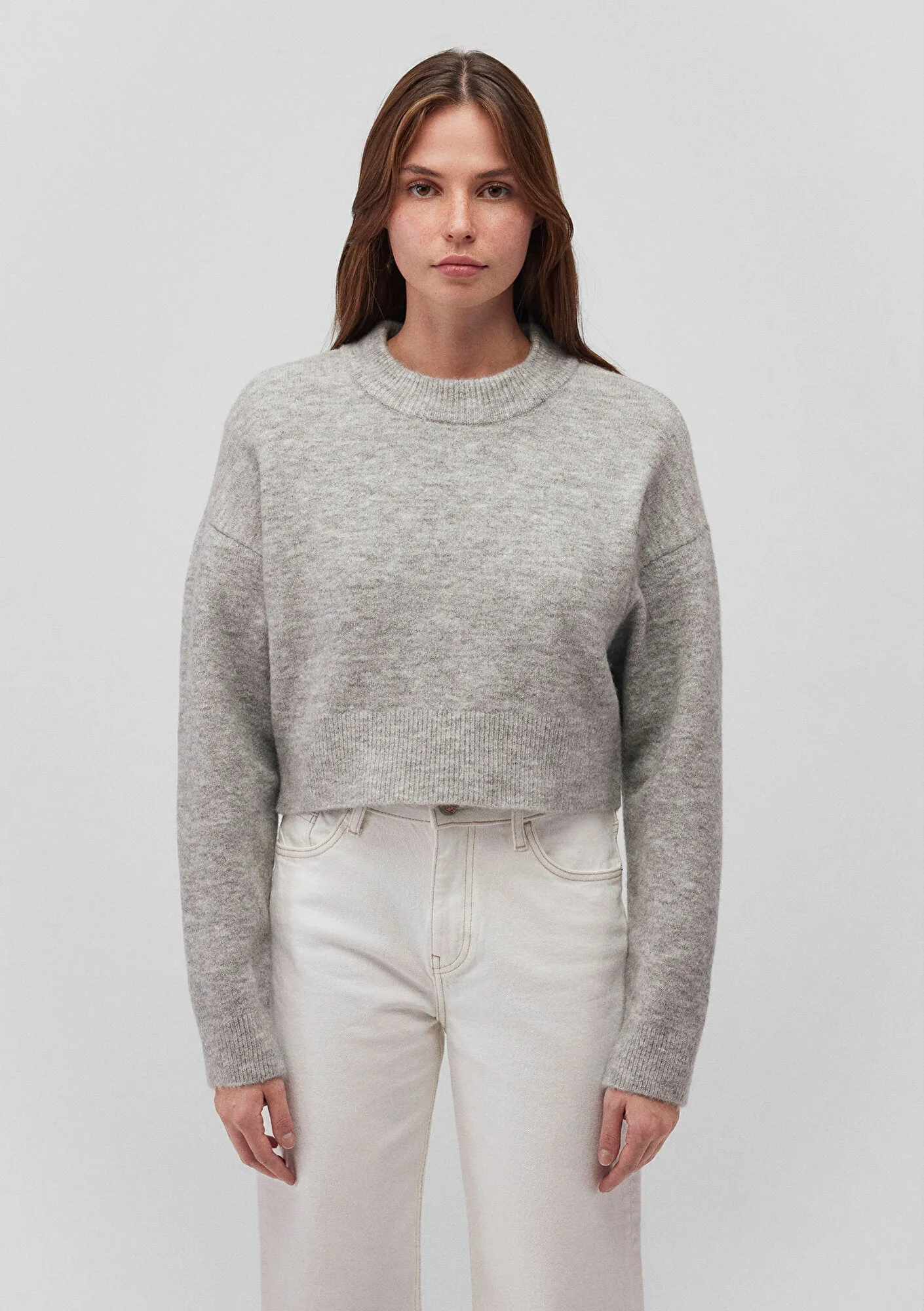 Grey Crewneck Sweater
