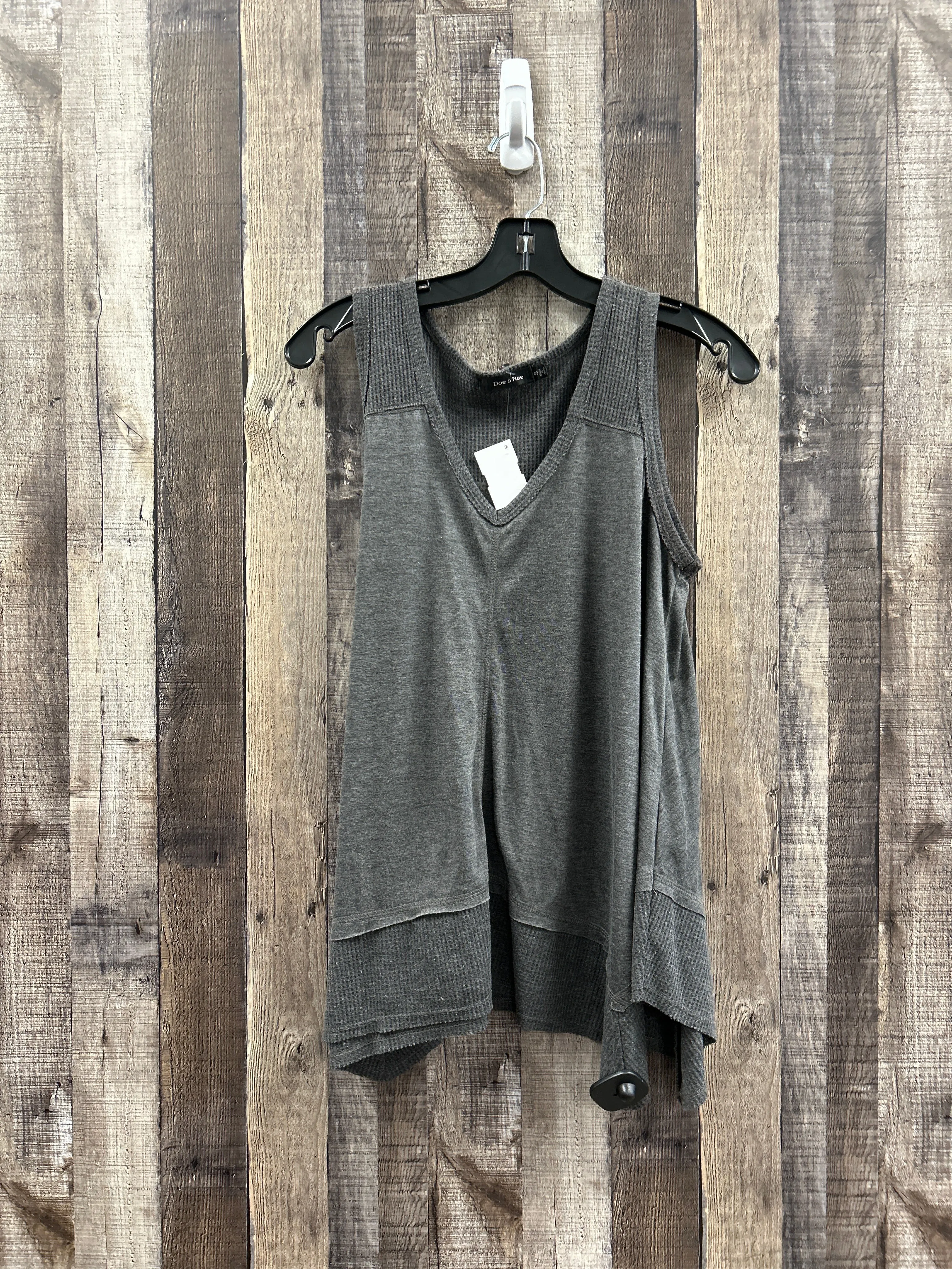 Grey Top Sleeveless Doe & Rae, Size S