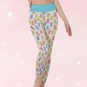 Gummy Bears High Waisted Leggings